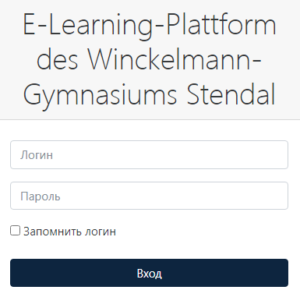 MOODLE WFS — EINGANG | Winckelmann-Gymnasium Stendal