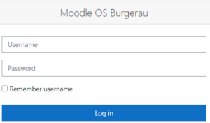MOODLE BURGERAU