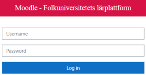 MOODLE FOLKUNIVERSITETET KARLSTAD