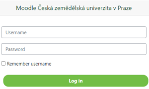 MOODLE ČZU